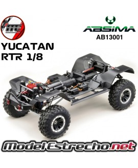 COCHE 1:8 CRAWLER YUCATAN LIME-GREEN RTR ABSIMA AB13001