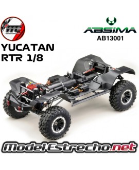 COCHE CRAWLER 1:8 YUCATAN LIME-GREEN RTR ABSIMA