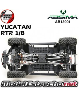 COCHE CRAWLER 1:8 YUCATAN LIME-GREEN RTR ABSIMA