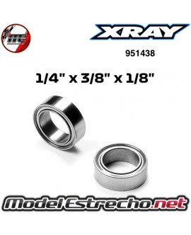RODAMIENTOS 1/4"x3/8"x1/8" XRAY