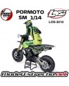 LOSI 1/4 PROMOTE SM FXR SUPERMOTO MOTORCYCLE RTR ( BATERIA Y CARGADOR ) LOS-2310