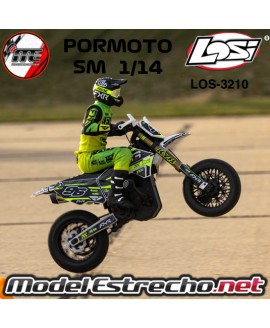 LOSI 1/4 PROMOTE SM FXR SUPERMOTO MOTORCYCLE RTR ( BATERIA Y CARGADOR ) LOS-2310