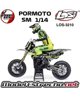 LOSI 1/4 PROMOTE SM FXR SUPERMOTO MOTORCYCLE RTR ( BATERIA Y CARGADOR ) LOS-2310