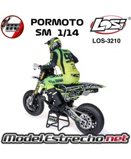 LOSI 1/4 PROMOTE SM FXR SUPERMOTO MOTORCYCLE RTR ( BATERIA Y CARGADOR ) LOS-2310