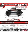 copy of ARRMA SENTON 4X4 V3 3S BLX BRUSHLESS SC ROJO