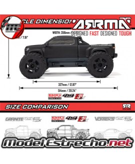 copy of ARRMA SENTON 4X4 V3 3S BLX BRUSHLESS SC ROJO