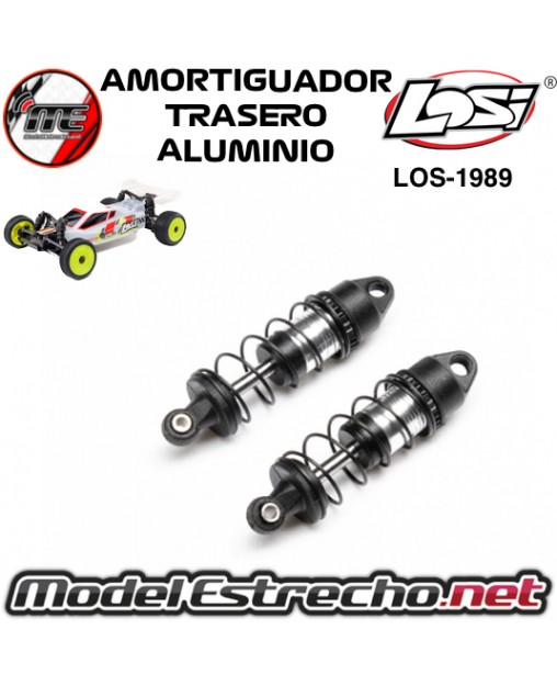 AMORTIGUADOR TRASERO ALUMINIO LOSI MICRO-B 1/24 LOS-1989