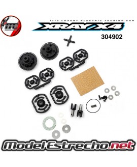 SET DIFERENCIAL COMPLETO XRAY X4 BB 304902