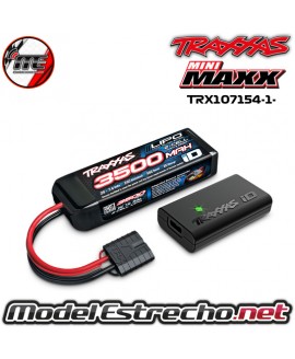 TRAXXAS MINI MAXX BL-2S VERDE INCLUYE BATERIA Y CARGADOR  TRX107154-1-GRN
