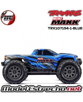 TRAXXAS MINI MAXX BL-2S MONSTER TRUCK BRUSHLESS AZUL TRX107154-1-BLUE