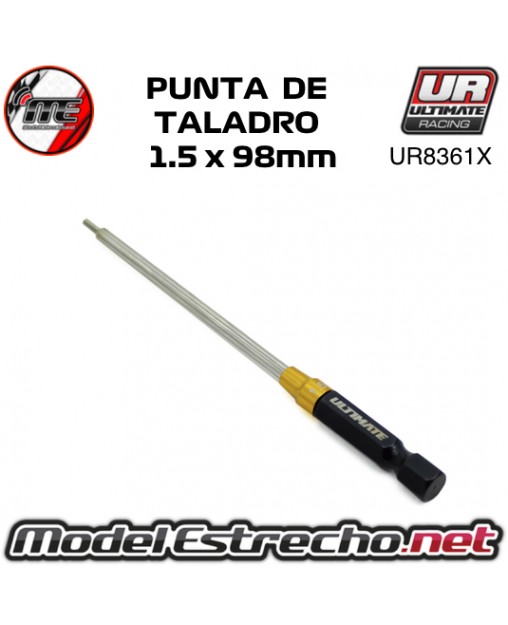 SET DE PUNTAS DE TALADRO 1.5 - 2.0 - 2.5 - 3.0