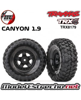 RUEDAS TRAXXAS 1.9 CANYON TRAIL MONTADAS (2U.) TRX8179