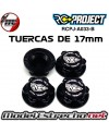 TUERCAS DE RUEDAS 17mm ALUMINIO RC PROJECT