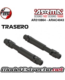 JUEGO EJE TRANSMISION DESLIZANTE TRASERO ARRMA ARAC4043 - AR310864