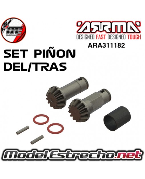 PIÑON DE ATAQUE DELANTERO TRASERO ARRMA GROM ARA311182