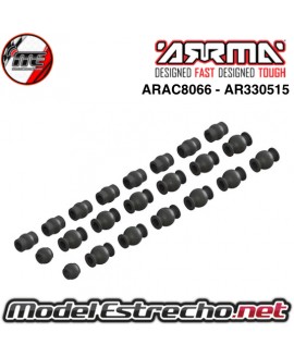 SET DE BOLAS DE PIVOTE ARRMA ARAC8066 - AR330515