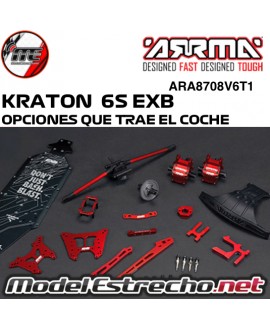 copy of ARRMA KRATON V5 1/8 MONSTER TRUCK BRUSHLESS 6S 4WD RTR AZUL