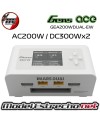 CARGADOR GENS ACE IMARS DUAL AC200W DC300Wx2 SMART BALANCE  GEA200WDUAL-EW