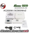 CARGADOR GENS ACE IMARS DUAL AC200W DC300Wx2 SMART BALANCE  GEA200WDUAL-EW