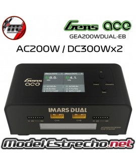 copy of CARGADOR GENS ACE IMARS DUAL AC200W DC300Wx2 SMART BALANCE