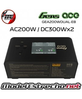 copy of CARGADOR GENS ACE IMARS DUAL AC200W DC300Wx2 SMART BALANCE