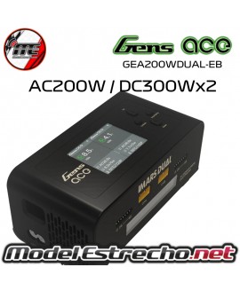 copy of CARGADOR GENS ACE IMARS DUAL AC200W DC300Wx2 SMART BALANCE