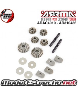 PIÑONES DIFERENCIALES SET ARRMA AR310436
ARAC4010 - AR310436