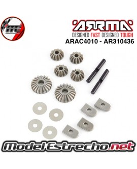 PIÑONES DIFERENCIALES SET ARRMA AR310436
ARAC4010 - AR310436