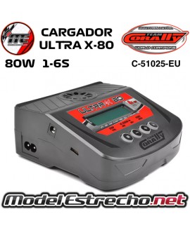 CARGADOR TEAM CORALLY ULTRA X-80 AC/DC BALANCE 80W. 1-6S LIXX C-51025-EU