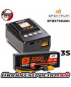 COMBO CARGADOR SPEKTRUM SMART SPMXPSS300I POWERSTAGE SURFACE 5000MAH 3S LIPO