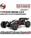 ARRMA TYPHON GROM 1/14 223S DSCC 4X4 RTR BRUSHLESS ARA2306 ARA2306T1