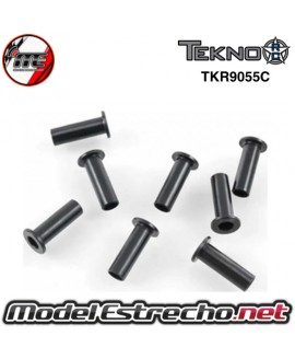 CASQUILLOS METALICOS TRAPECIO DELANTERO TEKNO EB48 (8Pcs) TKR9055C