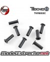 CASQUILLOS METALICOS TRAPECIO DELANTERO TEKNO EB48 (8Pcs) TKR9055C
