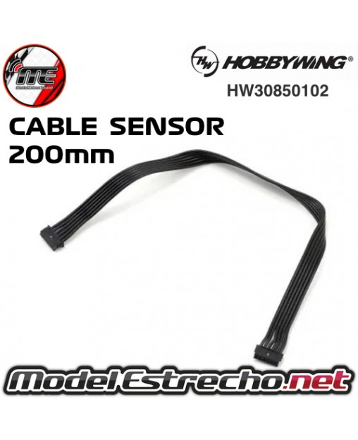 CABLE SENSOR HOBBYWING ESC 200 mm. HW30850102