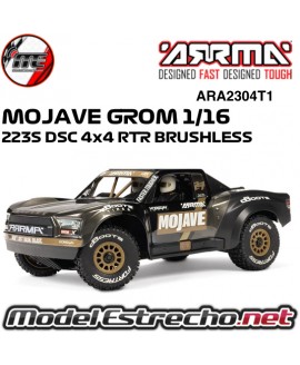 copy of ARRMA MOJAVE GROM DT MEGA 380 BRUSHED 4x4 RTR ROJO/NEGRO