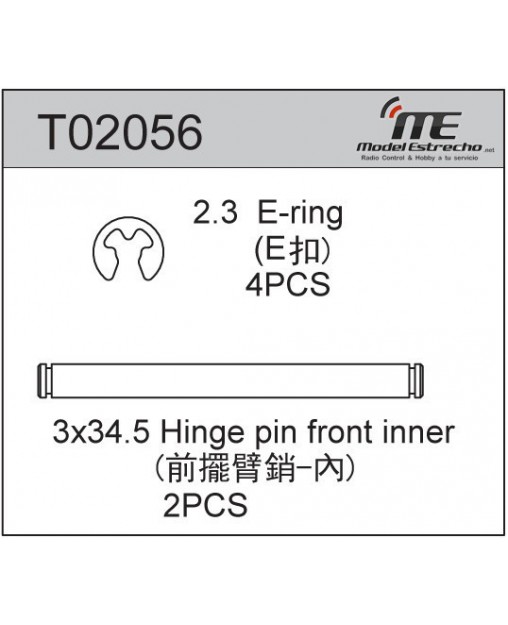 MARIPOSA DELANTERA TEAM C T2EVO