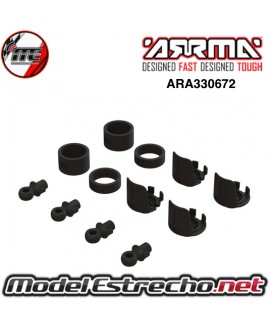 SET PARTE PLASTICO AMORTIGUADOR ARRMA
ARA330672