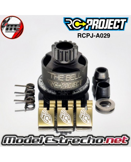 KIT EMBRAGUE COMPLETO RCPROJECT DIAMETRO 33mm MUELLE 0.95
RCPJ-A029L-0.95