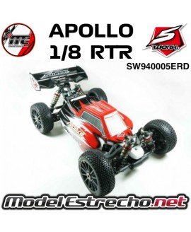 COCHE SWORKZ APOLLO 1/8 4WD OFF-ROAD BRUSHLESS ELECTRICO RTR SW940005ERD