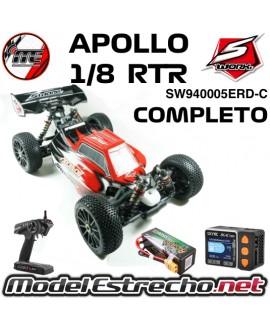 COCHE SWORKZ APOLLO 1/8 4WD OFF-ROAD BRUSHLESS ELECTRICO RTR SW940005ERD