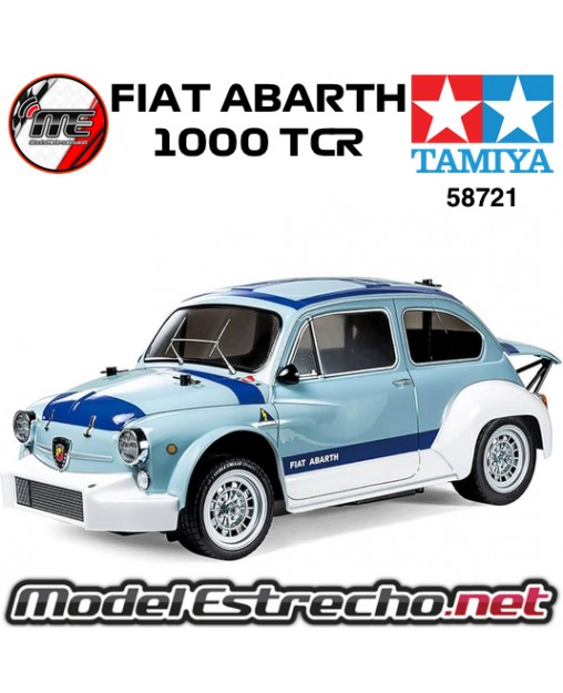 TAMIYA FIAT ABARTCH 1000 TCR BERLINA CORSE (MB-01) 2WD 1/10  58721