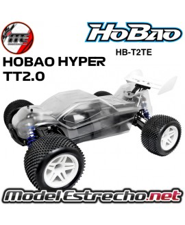 HOBAO HYPER TT2.0 PRO TRUCK 1/10 80% ARR ROLLER ( CLEAR BODY ) HB-TT2E