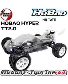 HOBAO HYPER TT2.0 PRO TRUCK 1/10 80% ARR ROLLER ( CLEAR BODY ) HB-TT2E