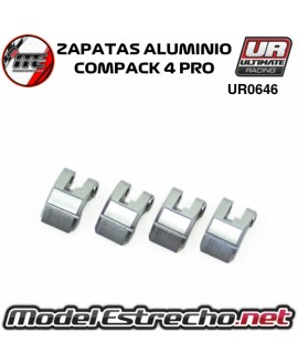 ZAPATAS DE ALUMINIO EMBRAGUE COMPACK 4 PRO UR0646