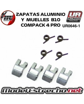 KIT ZAPATAS DE ALUMINIO Y MUELLES B10 EMBRAGUE COMPACK 4 PRO UR0646-1