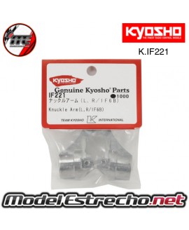 PORTAMANGUETA DELANTERA KYOSHO INFERNO MP7.5-NEO ALUMINIO IF221
