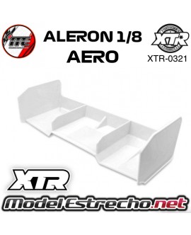 ALERON XTR 1/8 AERO BLANCO OFF ROAD XTR-0321