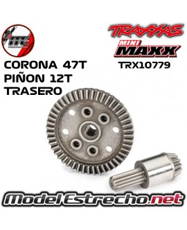 CORONA DE 47T Y PIÑON 12T TRASERO MINI MAXX TRX10779