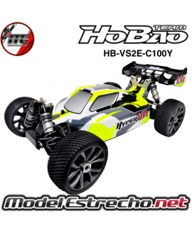 HOBAO HYPER VS2 BRUSHLESS RTR BUGGY ELECTRICO 100A  4S RTR AMARILLO

Ref: HB-VS2E-C100Y