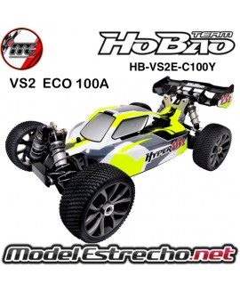HOBAO HYPER VS2 BRUSHLESS RTR BUGGY ELECTRICO 100A  4S RTR AMARILLO

Ref: HB-VS2E-C100Y